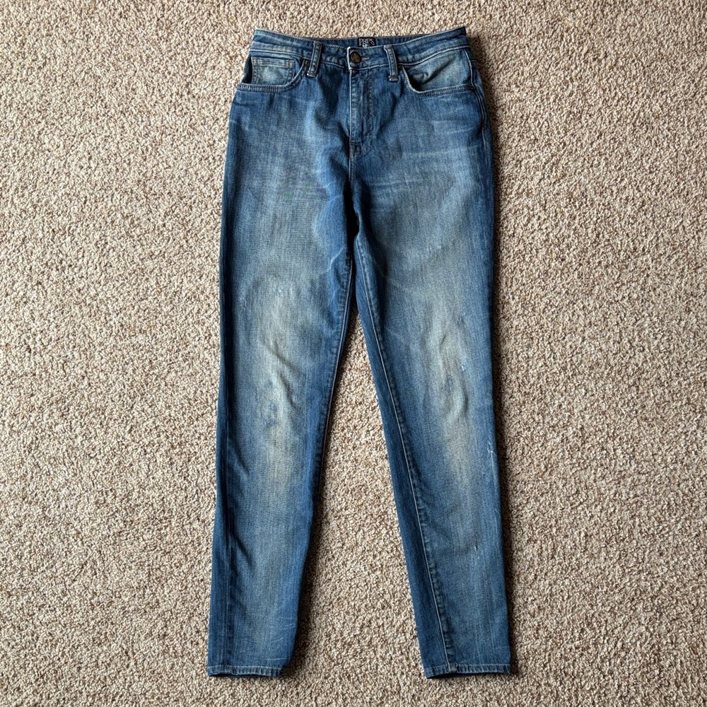 PRPS Women’s Chevelle High Rise Skinny Jeans Distressed 27